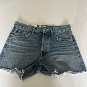 AGOLDE Parker Long shorts in wheel 26 NWT